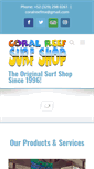 Mobile Screenshot of coralreefsurfshop.com